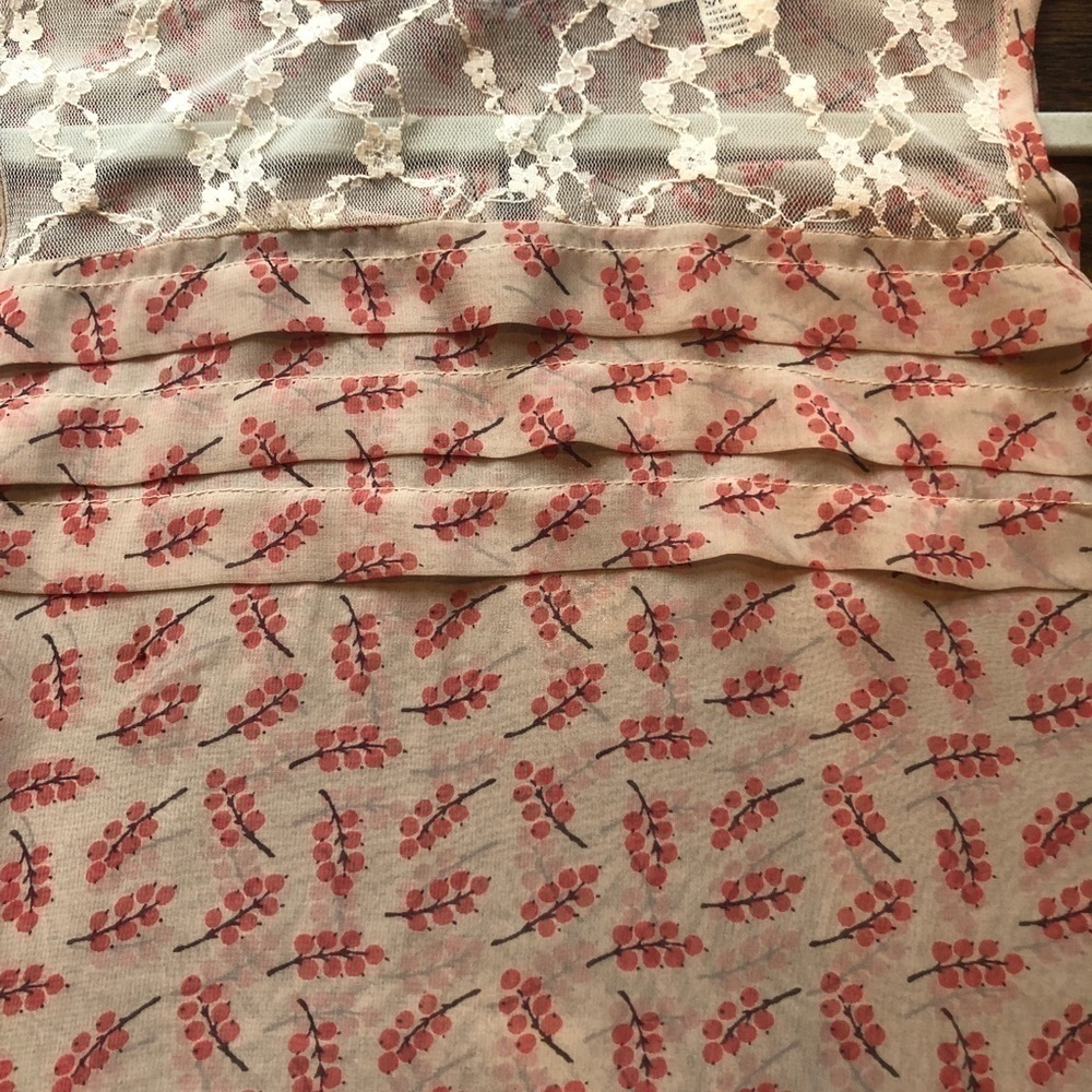 Sheer sleeveless top. - Picture 4 of 4